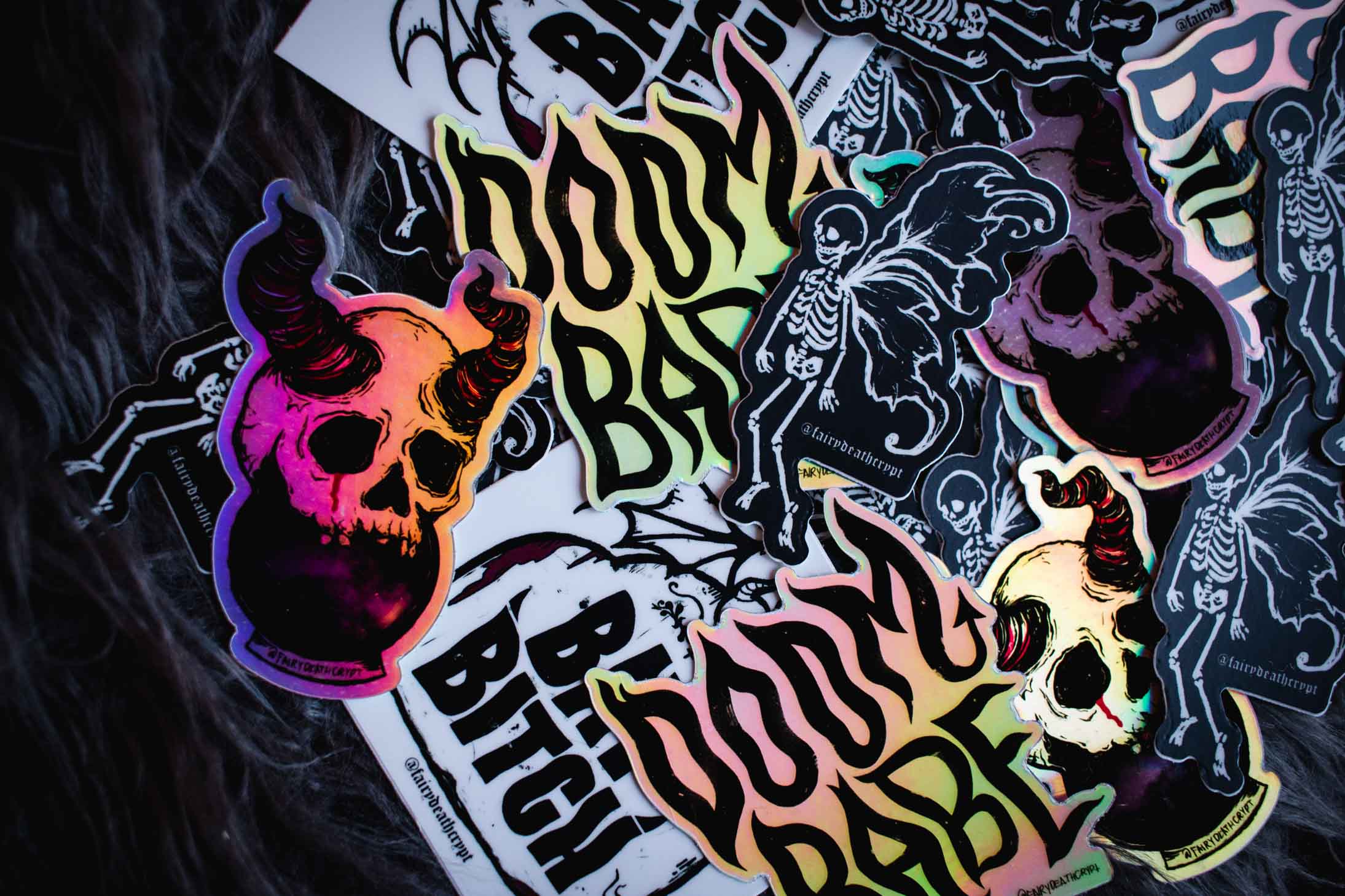 Stickers and more - Death Crypt Jewelry