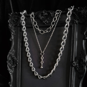 Ov Steele (Necklace or Single Earring)