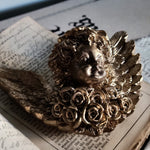 Load image into Gallery viewer, Cherub &amp; Roses Figurine
