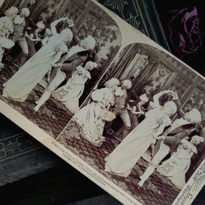 Antique Stereograph - Victorian Ball Room