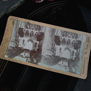 Antique Stereograph - St. Patrick's Cathedral (Dublin)