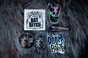 Sticker Pack w/ Pin